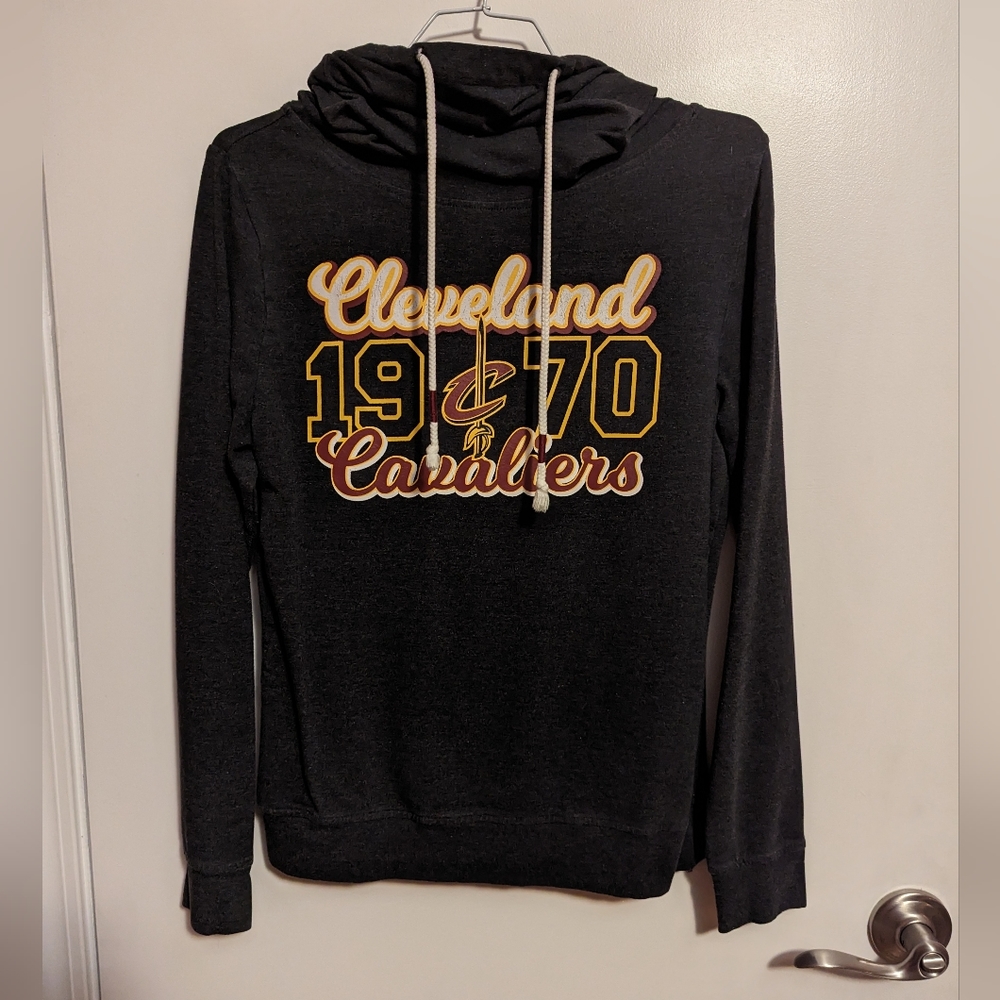 NBA Cleveland Cavaliers S Dark Gray Long Sleeve